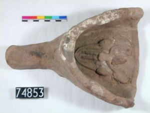 Ptolemaic period, offering table for liquids UC74853 - Copyright of the Petrie Museum of Egyptian Archaeology, UCL